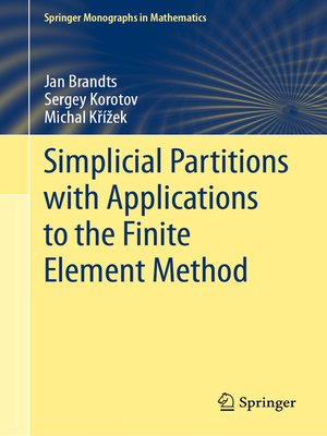 cover image of Simplicial Partitions with Applications to the Finite Element Method